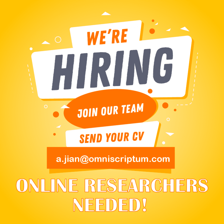 Hiring 768x768 - Hiring Online Researchers