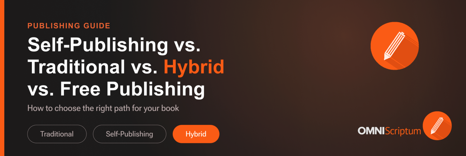 SELF-PUBLISHING VS TRADITIONAL VS HYBRID AND FREE PROFESSIONAL PUBLISHING
